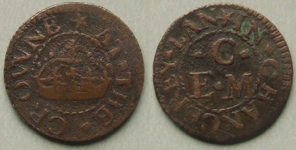 Chancery Lane, E C (M) AT THE CROWNE, farthing